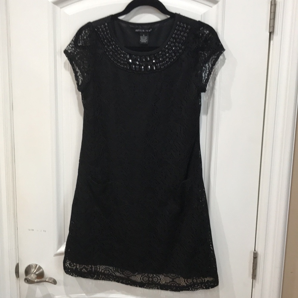 ANTILIA FEMME beaded lace dress size M